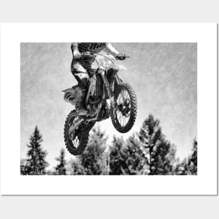 Got  Air! - Motocross Racer Posters and Art